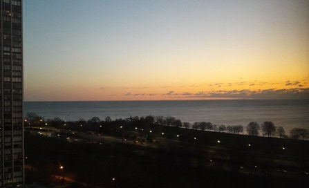 Lake Shore Drive sunrise