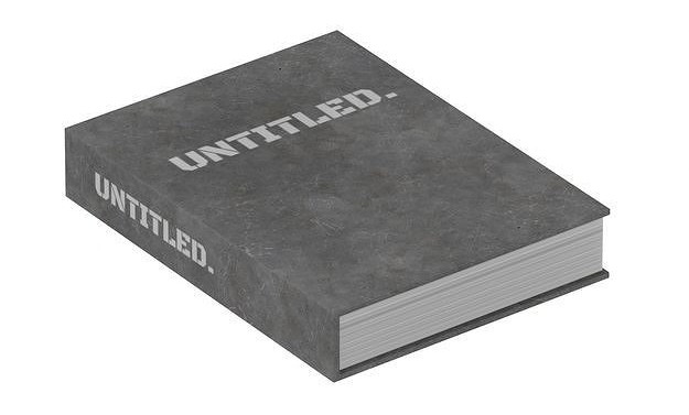 Book labeled "Untitled"